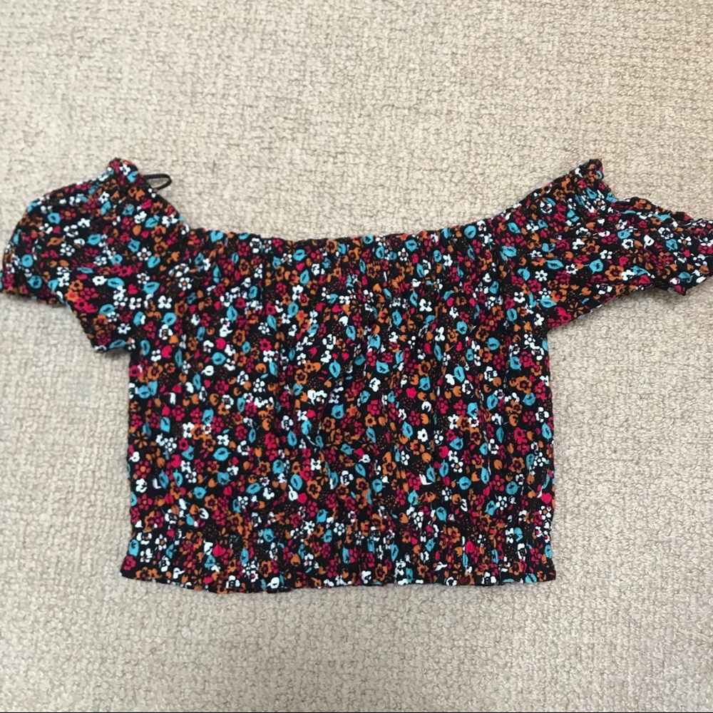 Topshop Off the shoulder top